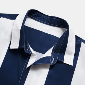 Camisa Manga Curta Ellegance Ocean