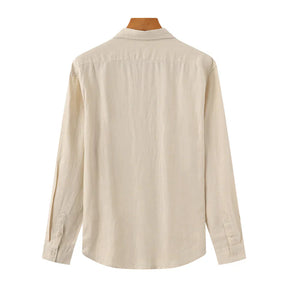 Camisa Social Masculina Ellegance de Linho