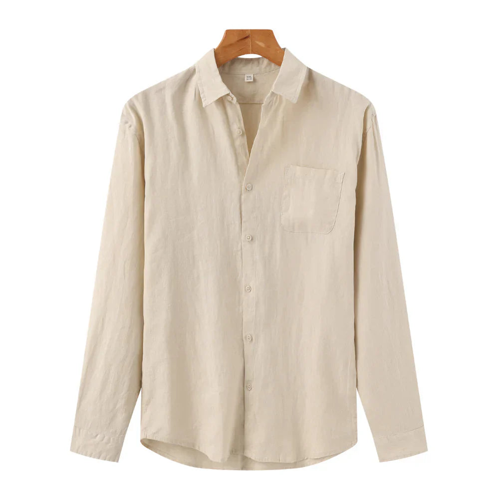 Camisa Social Masculina Ellegance de Linho