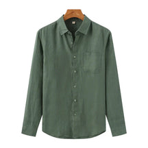 Camisa Social Masculina Ellegance de Linho