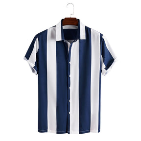Camisa Manga Curta Ellegance Ocean