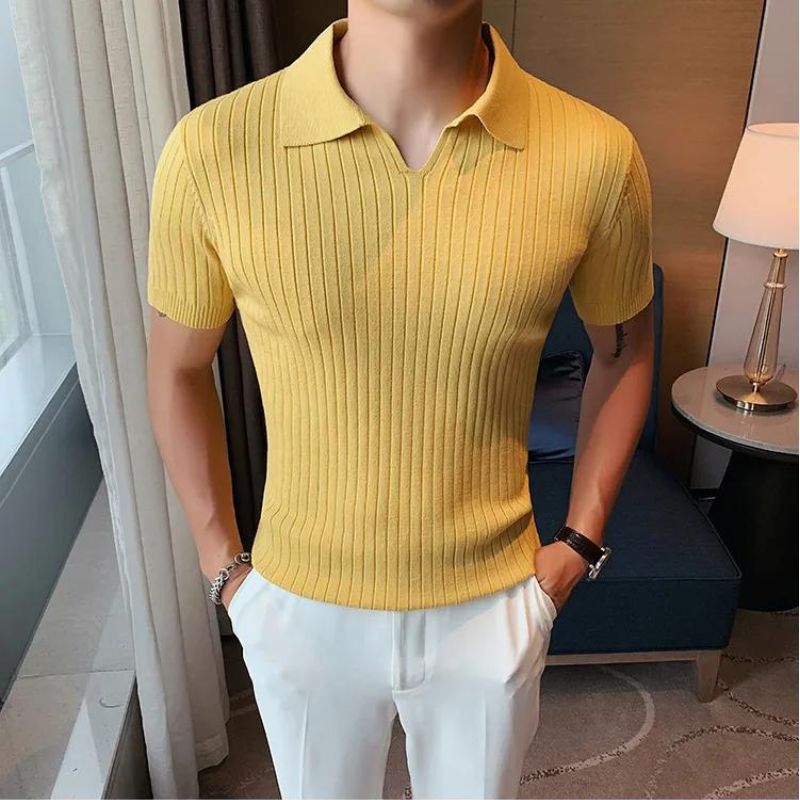 Camisa Polo Vintage Ellegance Slim