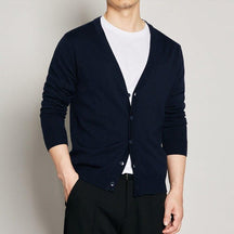 Cardigan Masculino Com Botões Ellegance