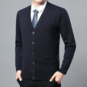 Cardigan Masculino Executivo Ellegance