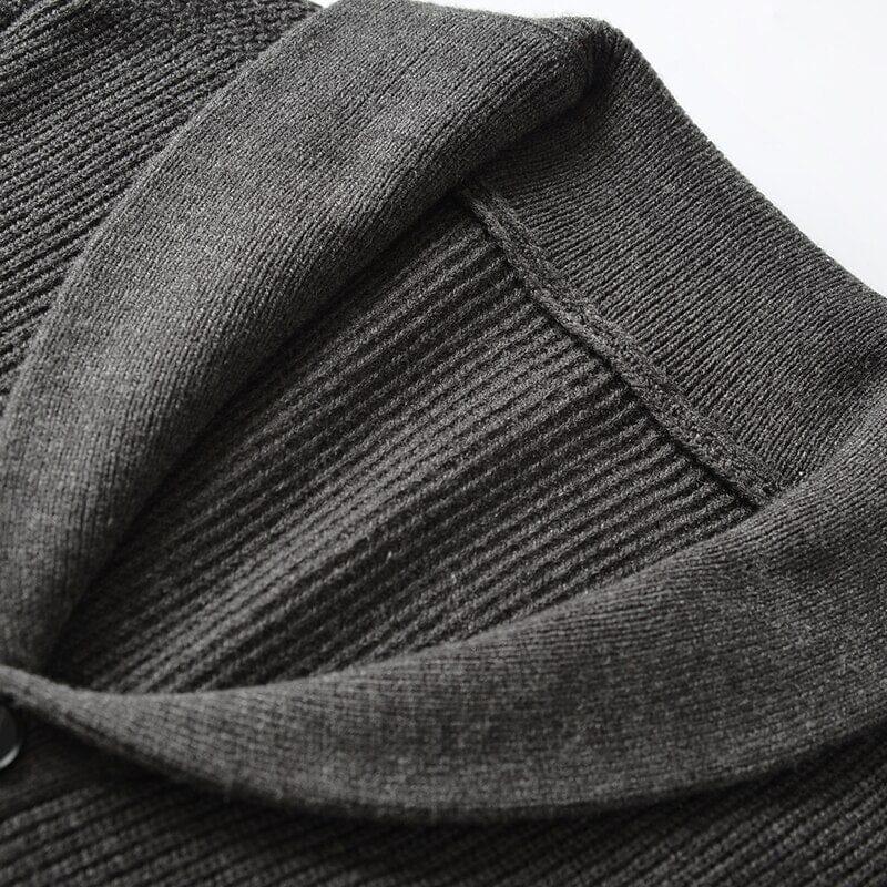 Cardigan Masculino Gola em V Ellegance