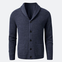 Cardigan Masculino Gola em V Ellegance