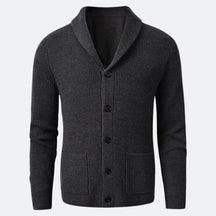 Cardigan Masculino Gola em V Ellegance