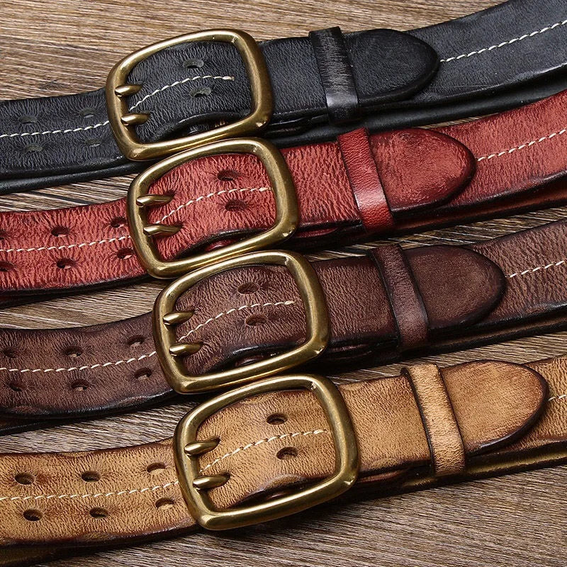 Cinto Masculino de Couro Artesanal Ellegance