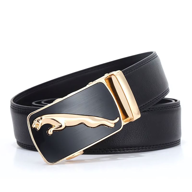 Cinto Masculino de Couro Ellegance Jaguar
