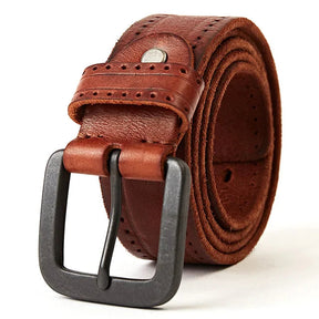 Cinto Masculino de Couro Ellegance Vintage Royal