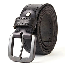 Cinto Masculino de Couro Ellegance Vintage Royal
