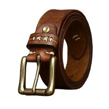 Cinto Masculino de Couro Ellegance Vintage