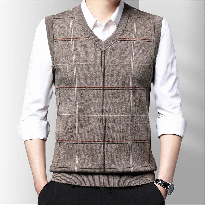 Colete Masculino Tricot Ellegance Paris