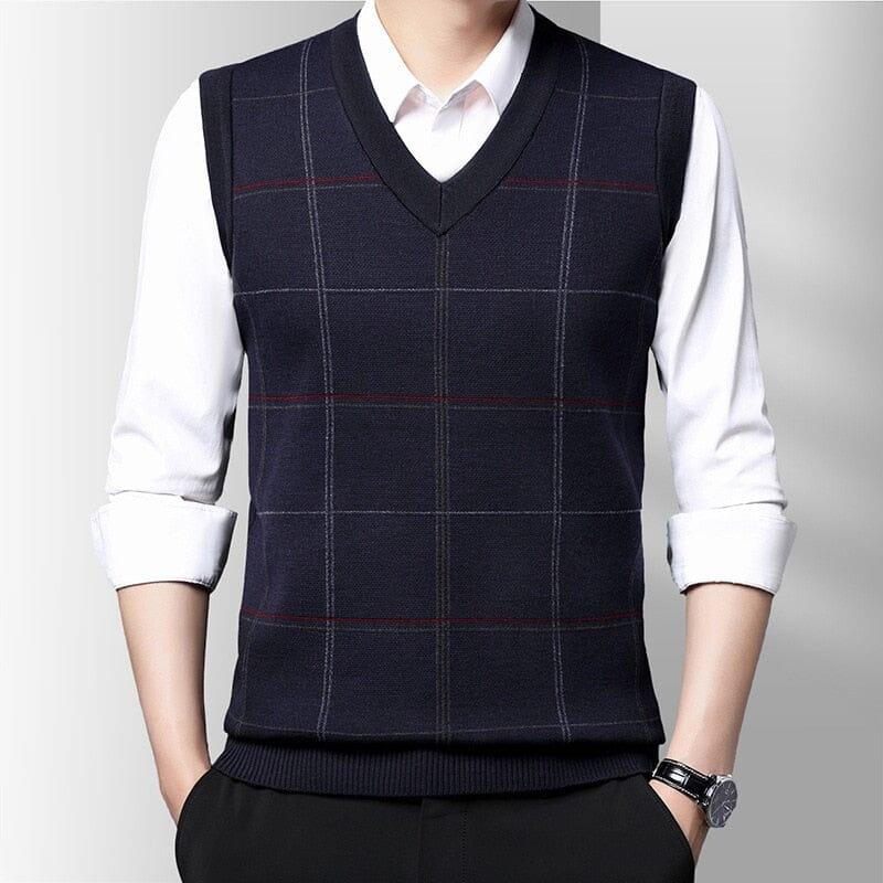 Colete Masculino Tricot Ellegance Paris