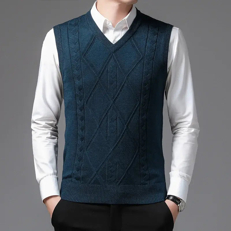 Colete Masculino Tricot Ellegance Versa