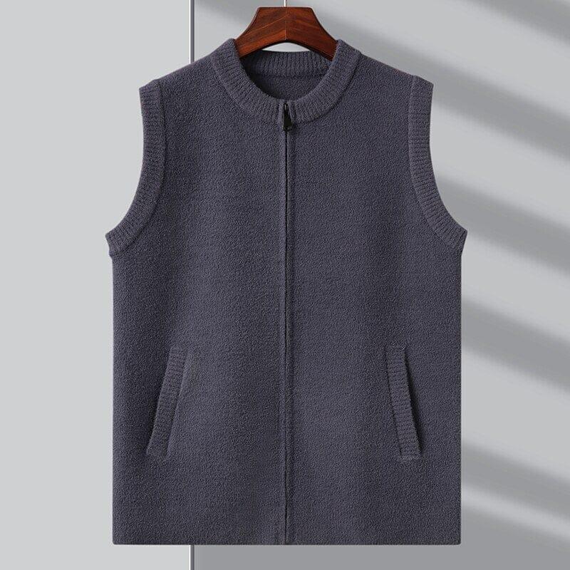 Colete Masculino Tricot de Lã Ellegance Boston