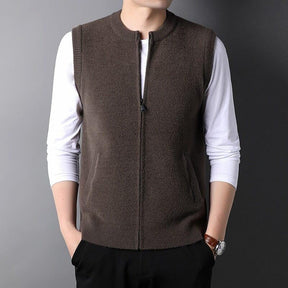 Colete Masculino Tricot de Lã Ellegance Boston
