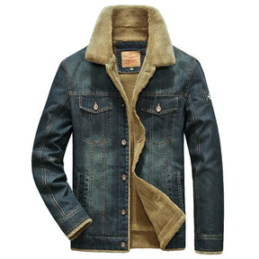 Jaqueta Jeans Masculina Ellegance Acolchoada