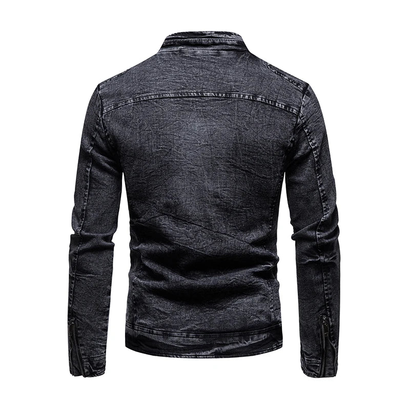 Jaqueta Jeans Masculina Ellegance City