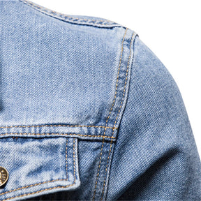 Jaqueta Jeans Masculina Ellegance Clássica