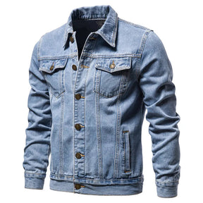 Jaqueta Jeans Masculina Ellegance Clássica
