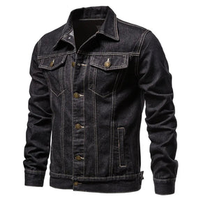 Jaqueta Jeans Masculina Ellegance Clássica