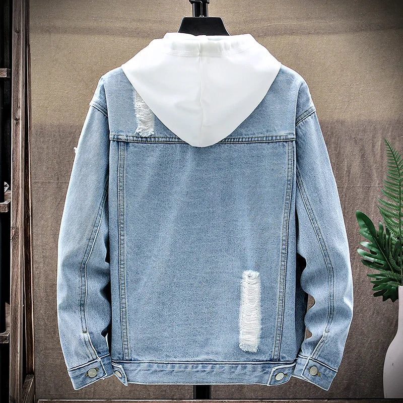 Jaqueta Jeans Masculina Ellegance StreetWear