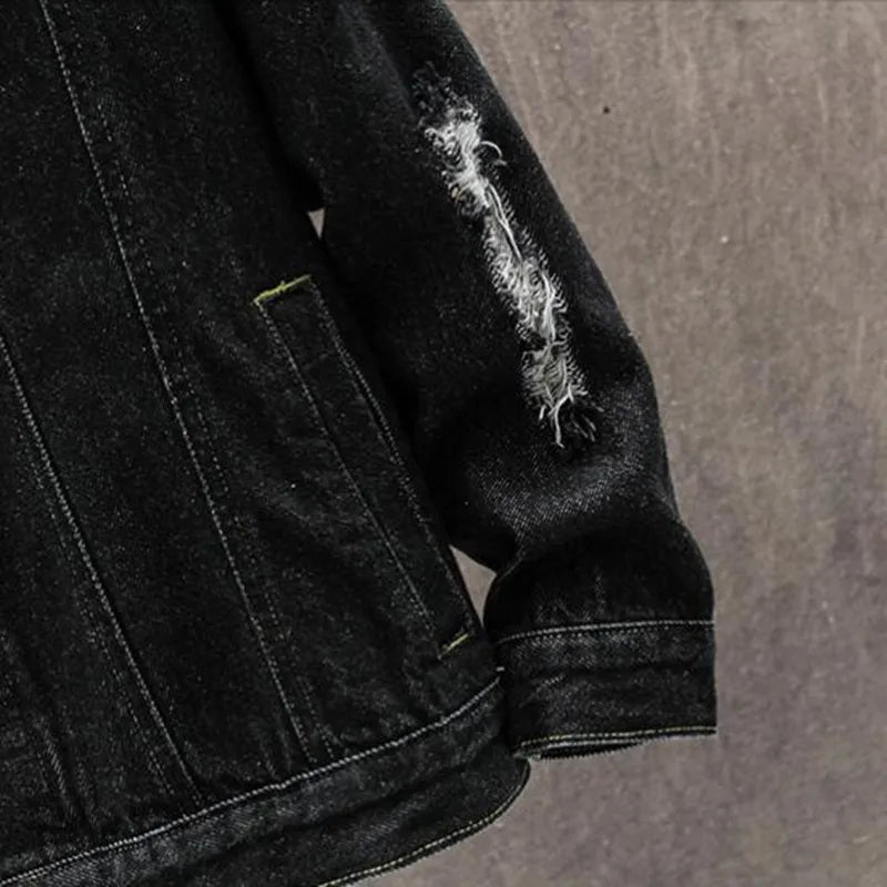 Jaqueta Jeans Masculina Ellegance StreetWear