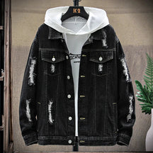 Jaqueta Jeans Masculina Ellegance StreetWear