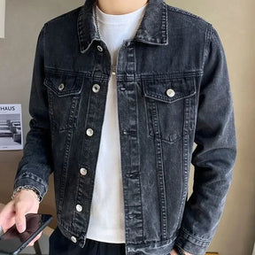 Jaqueta Jeans Masculina Ellegance com Botões