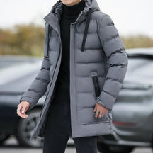 Jaqueta Puffer Masculina Alongada Ellegance