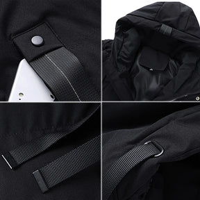 Jaqueta Puffer Masculina Alongada Ellegance