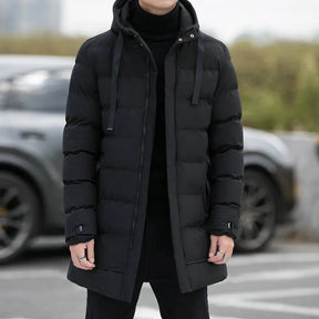 Jaqueta Puffer Masculina Alongada Ellegance