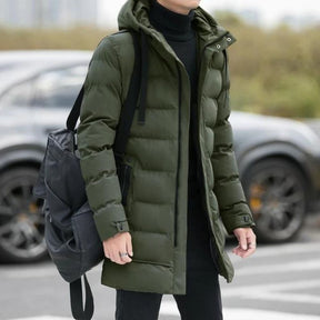 Jaqueta Puffer Masculina Alongada Ellegance
