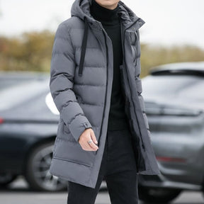 Jaqueta Puffer Masculina Alongada Ellegance