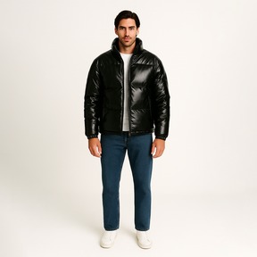 Jaqueta Puffer Masculina de Inverno Ellegance