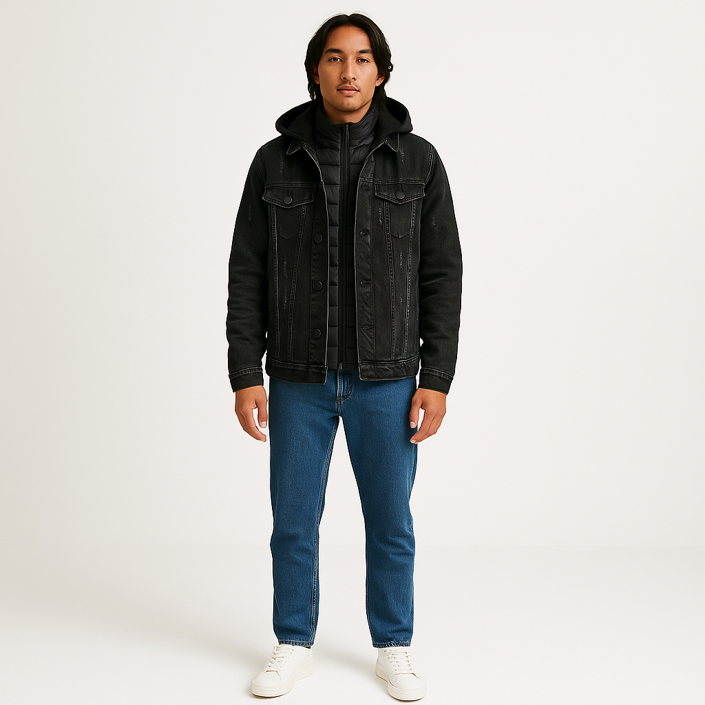Jaqueta Masculina Jeans Ellegance Essentials