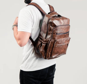 Mochila Executiva em Couro Ellegance Copenhagen