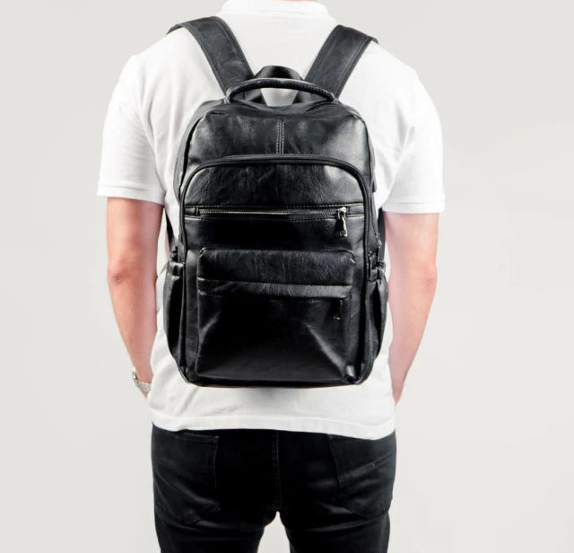 Mochila Executiva em Couro Ellegance Copenhagen