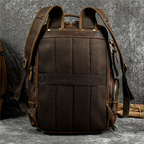 Mochila Executiva em Couro Ellegance Retrô