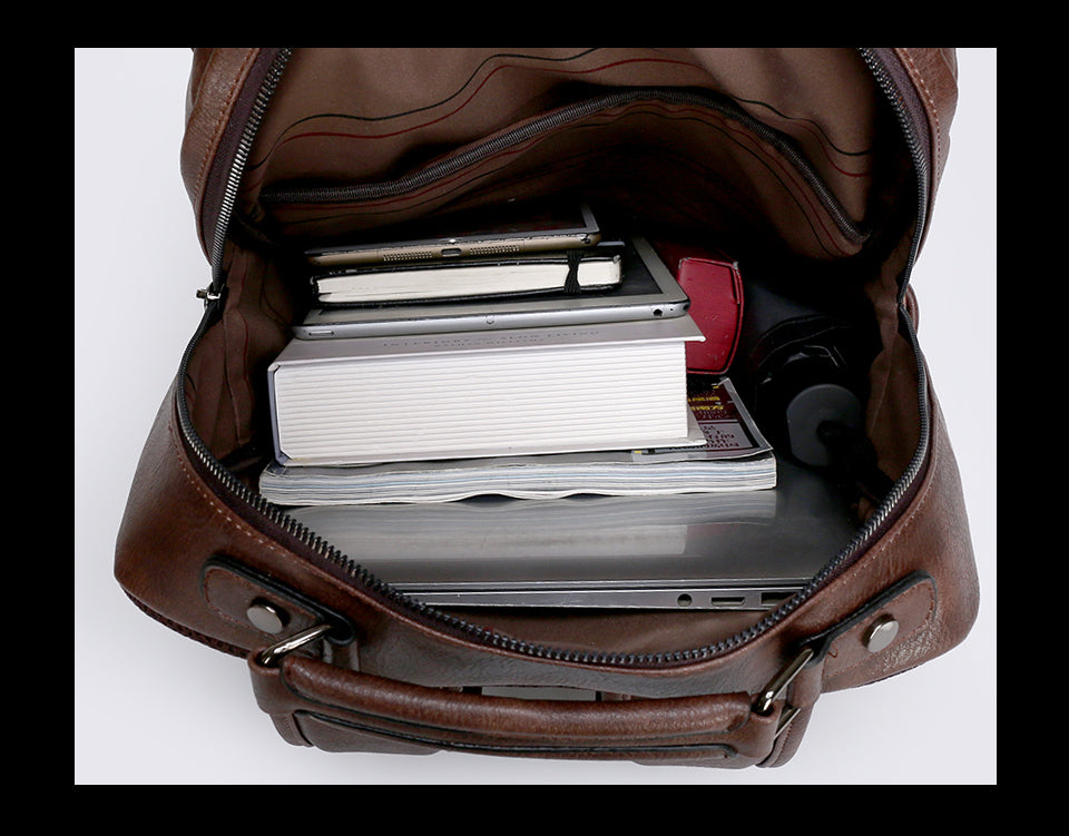 Mochila Executiva em Couro Ellegance Berlin