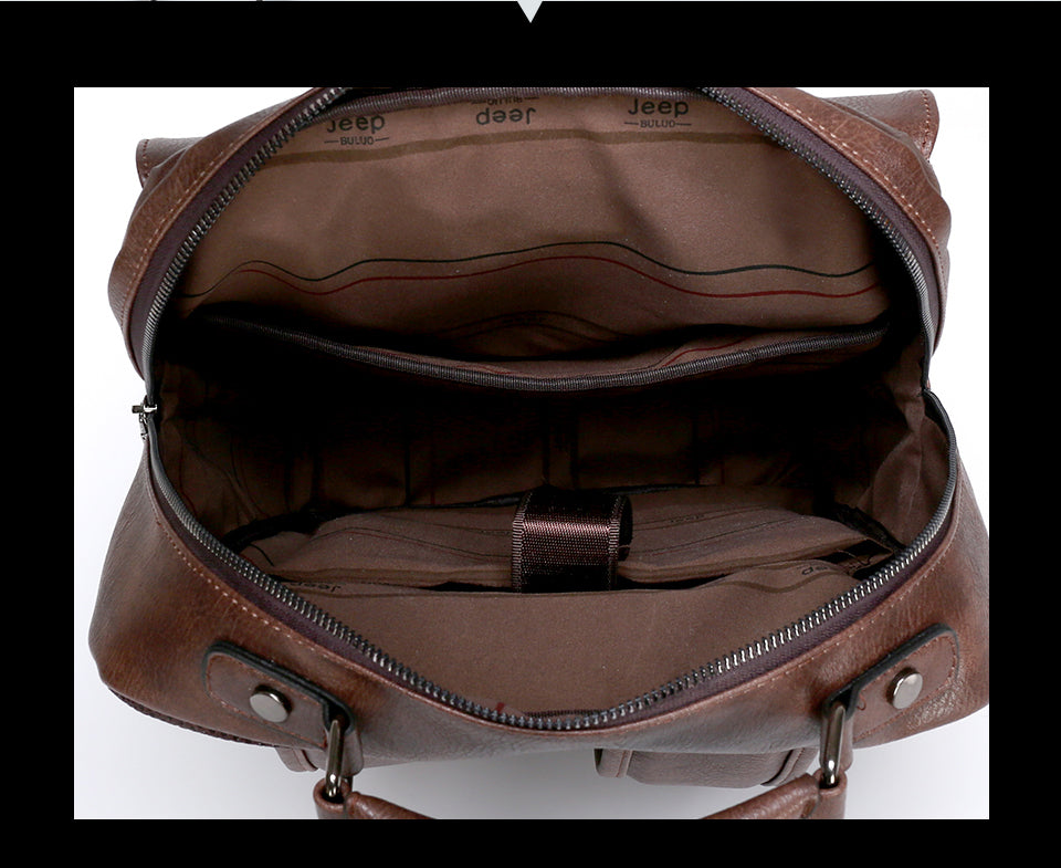 Mochila Executiva em Couro Ellegance Berlin