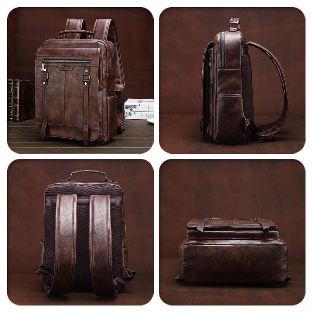 Mochila Executiva em Couro Ellegance Berlin