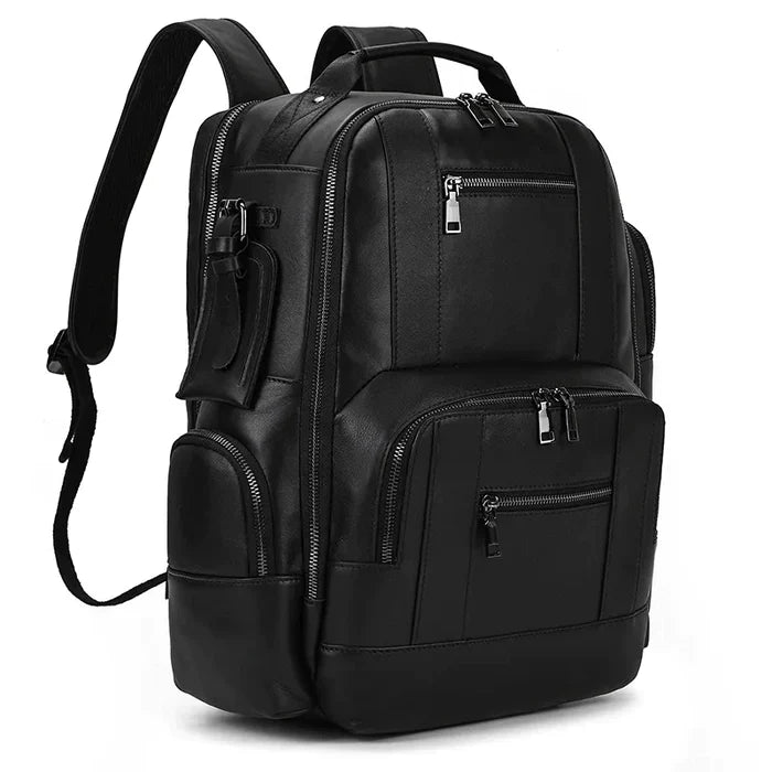 Mochila Executiva em Couro Ellegance Retrô