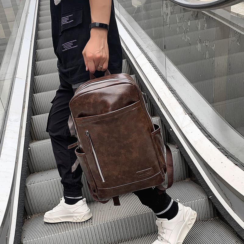 Mochila Executiva em Couro Ellegance Venice