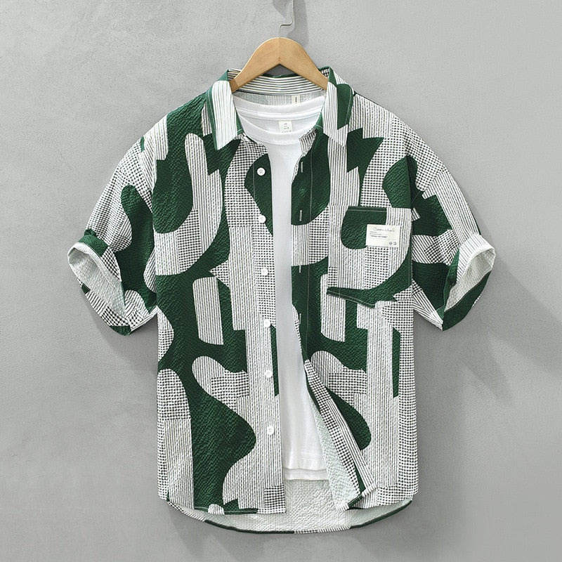 Camisa Manga Curta Ellegance Laguna