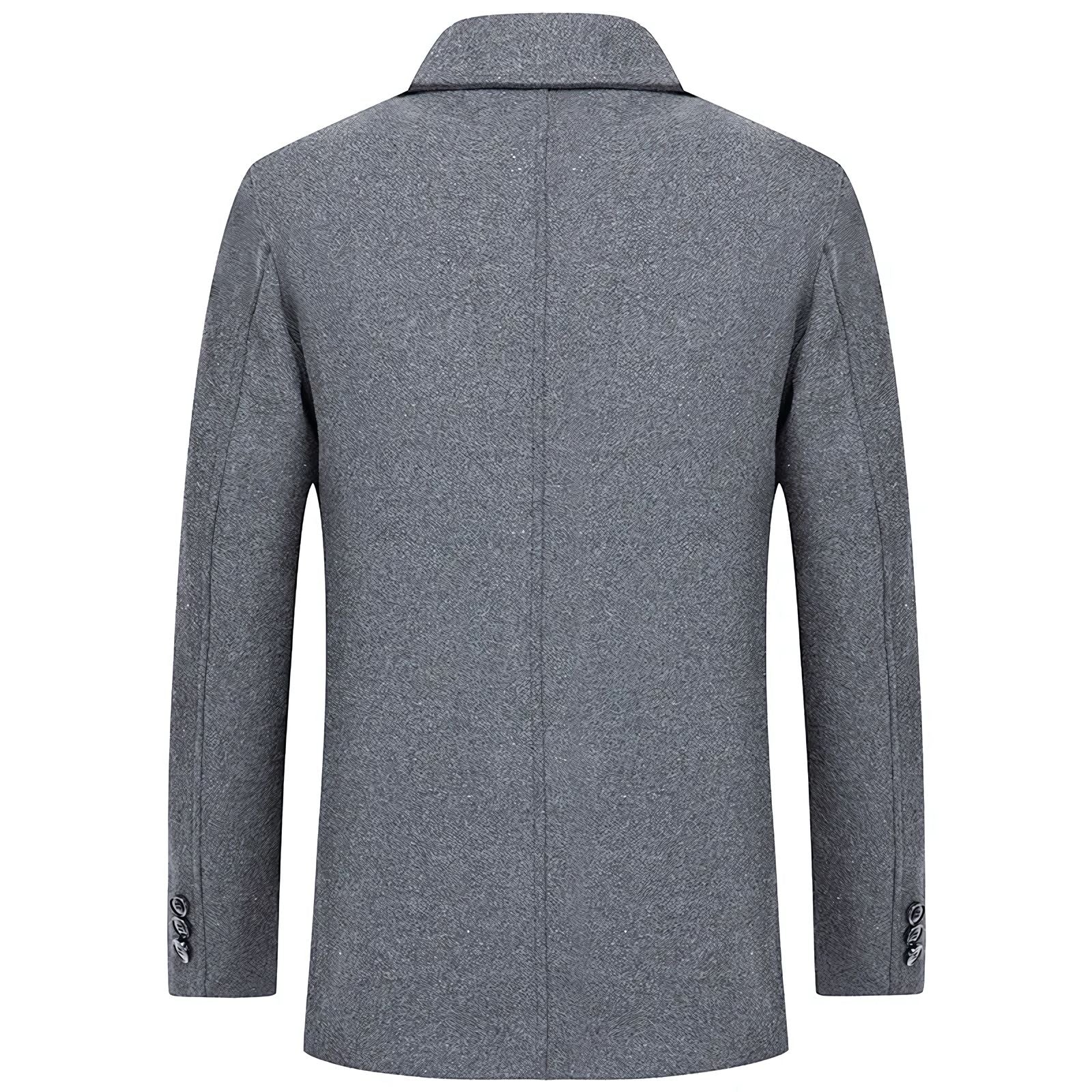 Sobretudo Masculino Curto De Lã Ellegance Denmark