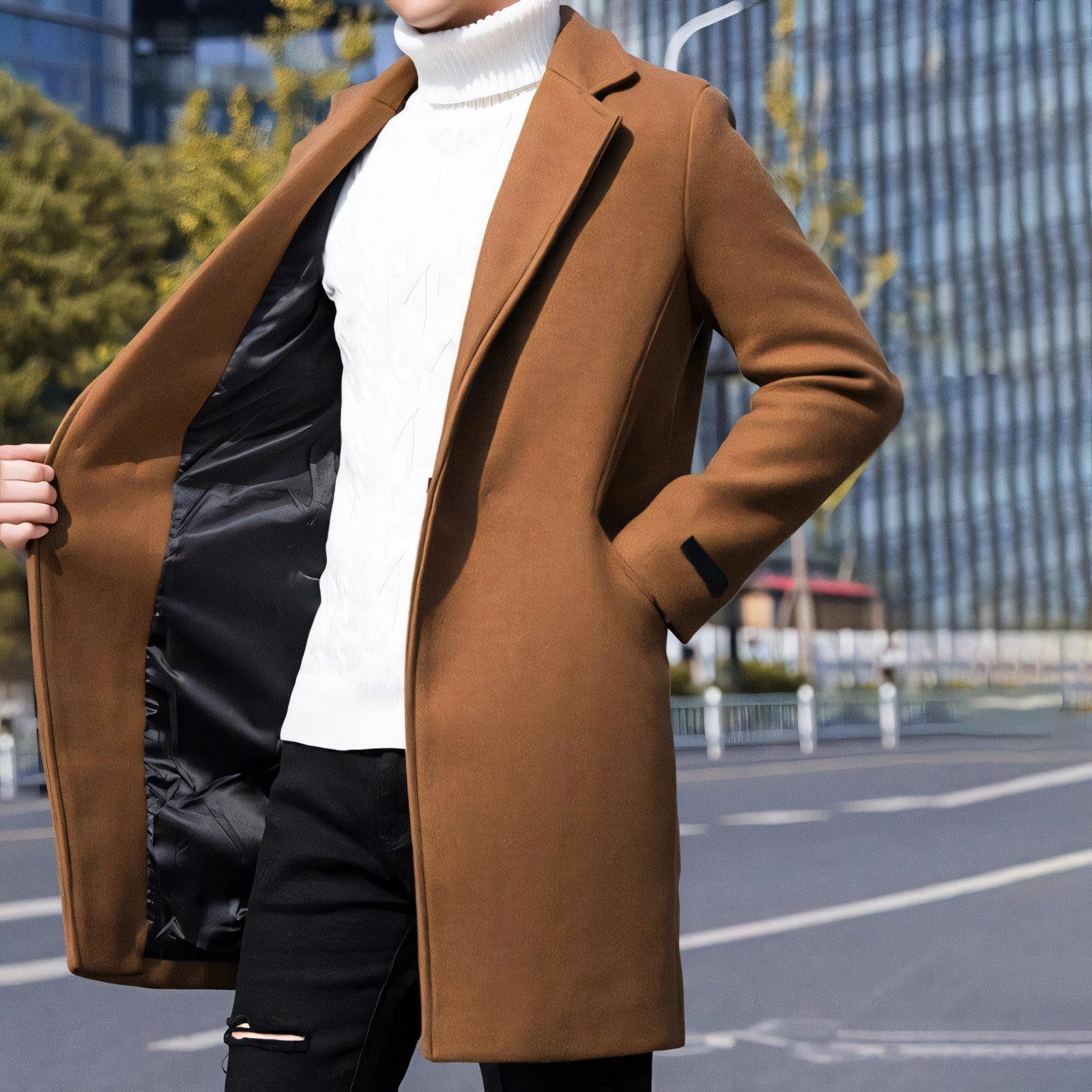 Sobretudo Masculino Ellegance Essentials