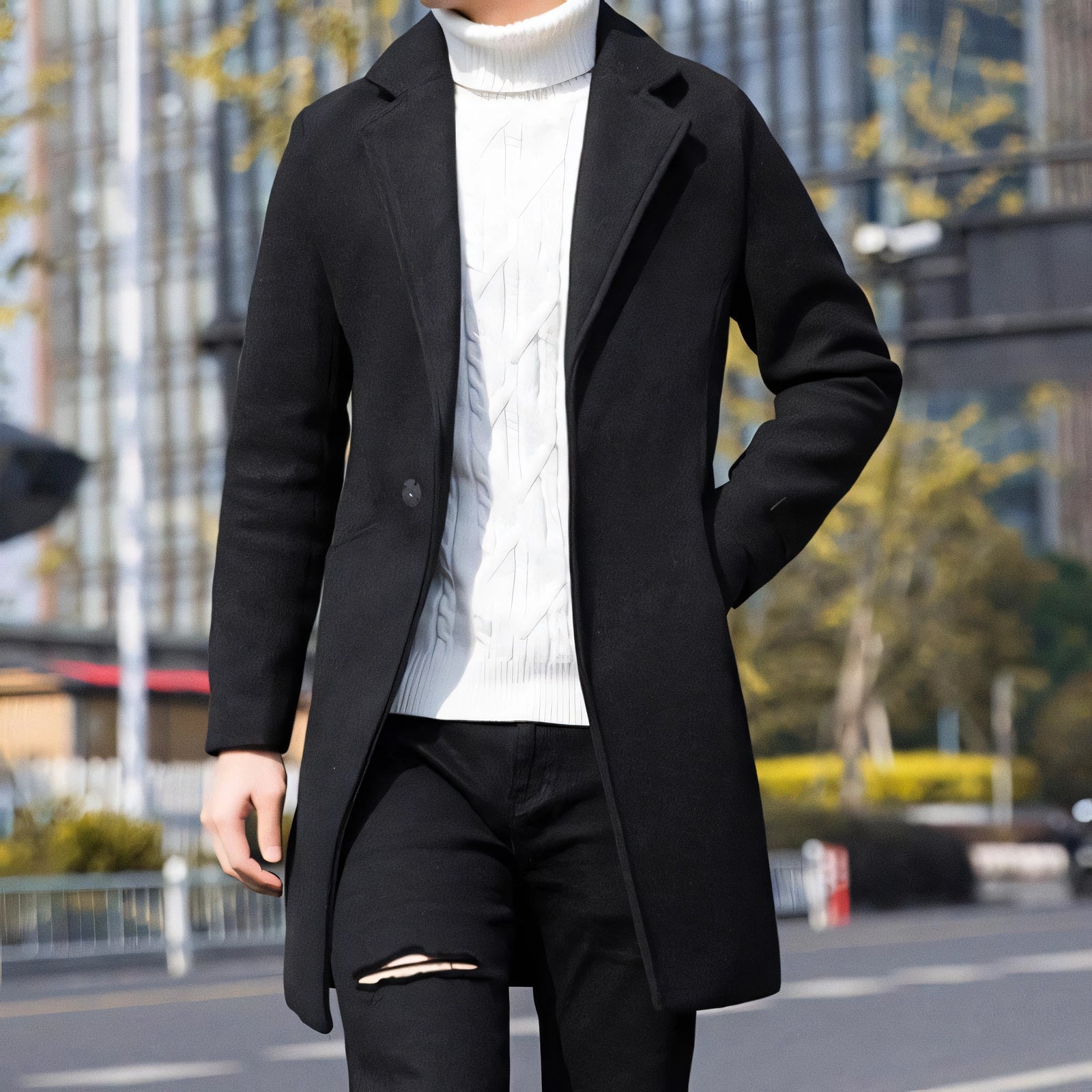 Sobretudo Masculino Ellegance Essentials