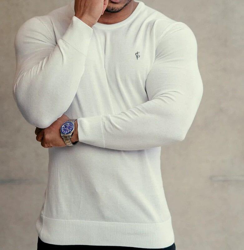 Suéter Masculino em lã Superfina Ellegance